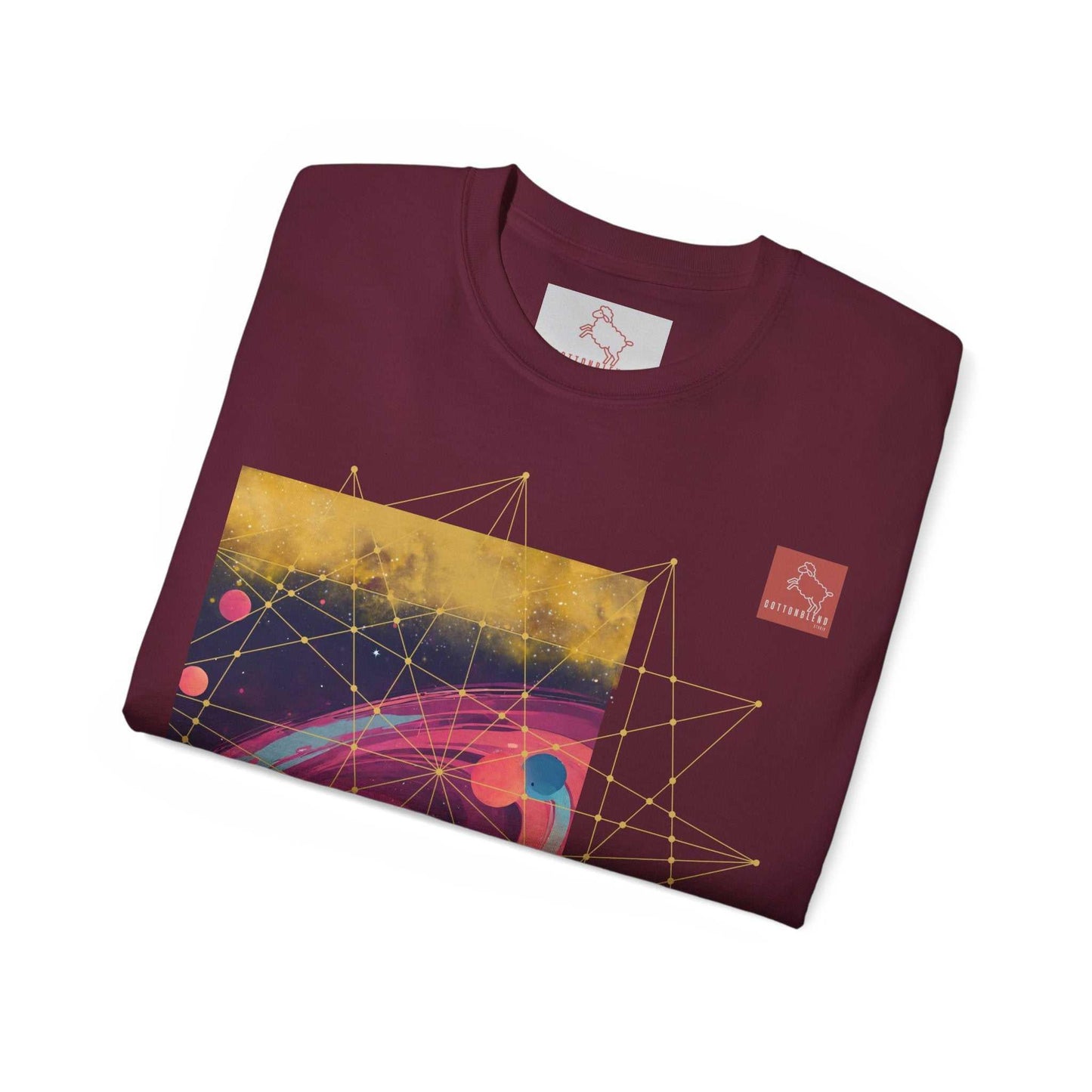 GalacticGlam: Unisex Ultra Cotton Tee - CottonBlend Studio