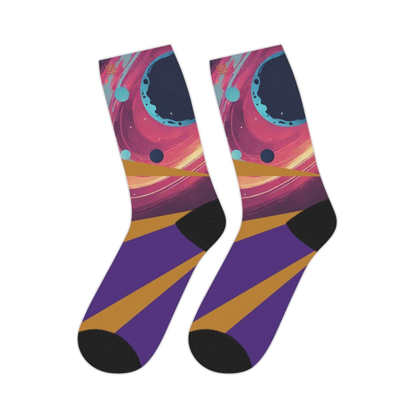 GalacticGlam: Mid-length Socks - CottonBlend Studio