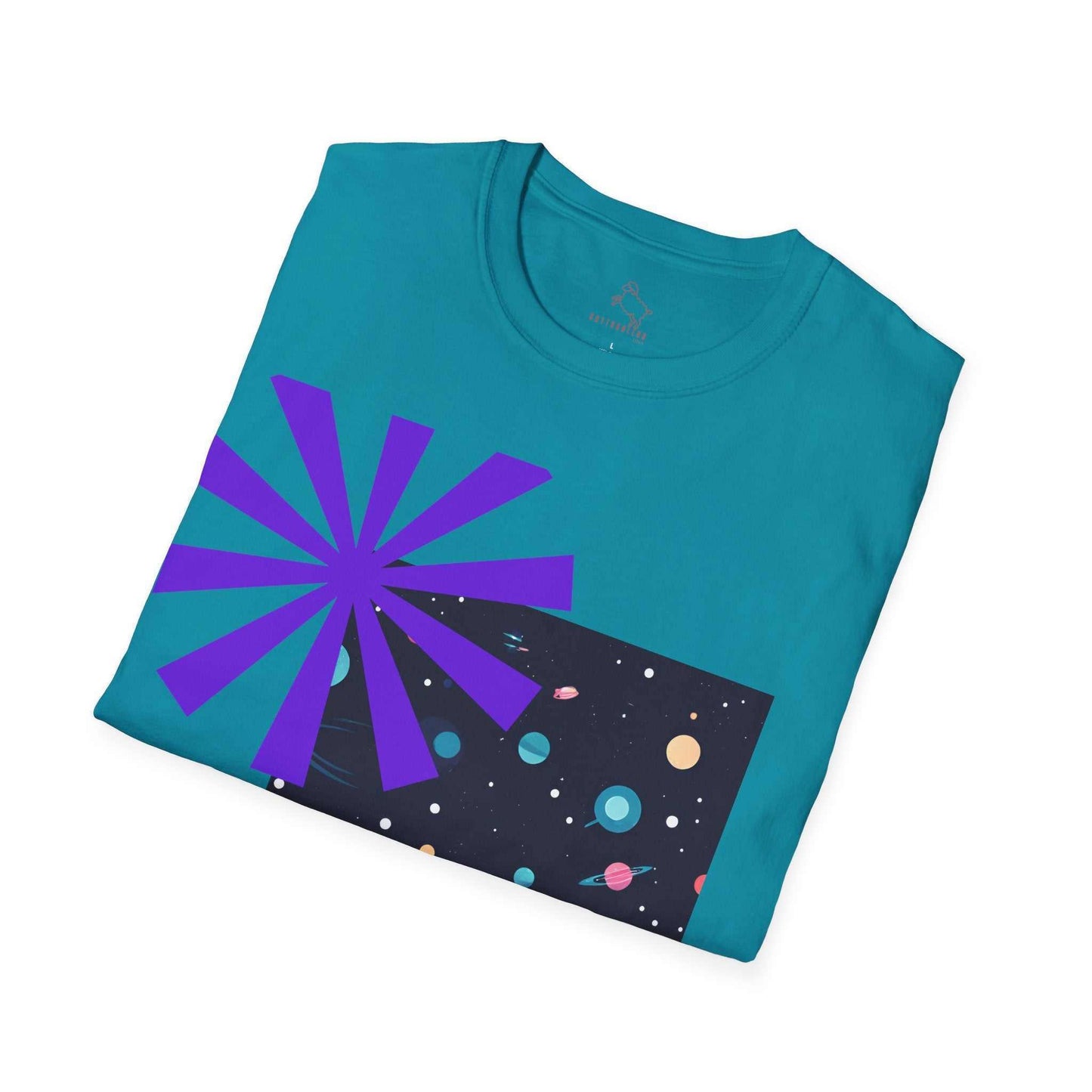 GalacticGlam: Unisex Softstyle T-Shirt - CottonBlend Studio