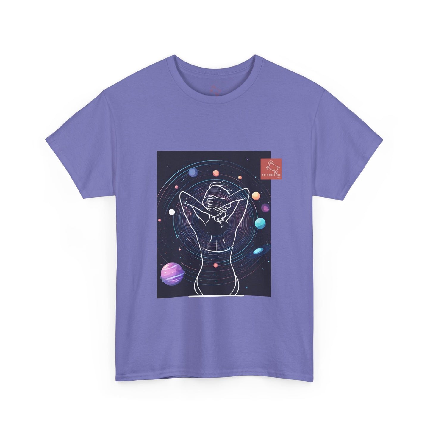 GalacticGlam: Unisex Heavy Cotton Tee
