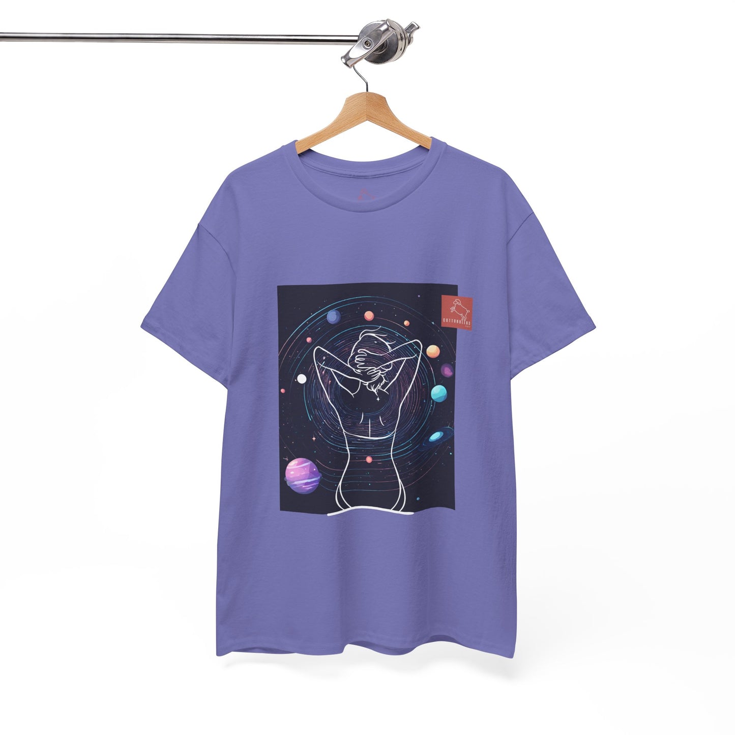 GalacticGlam: Unisex Heavy Cotton Tee