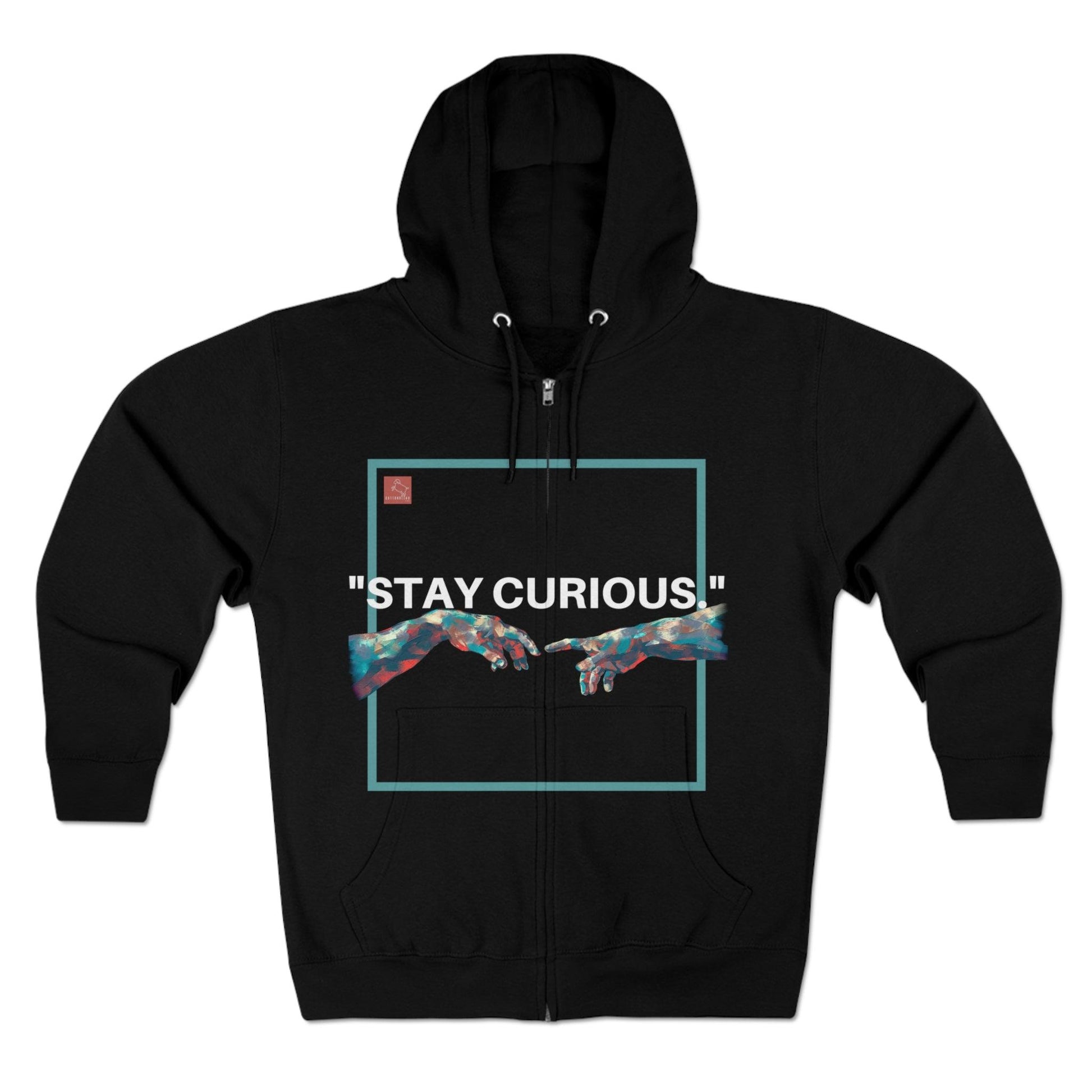 Think Ink: Unisex Zip Hoodie - CottonBlend Studio