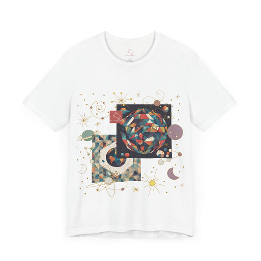GalacticGlam: Unisex Jersey Short Sleeve Tee
